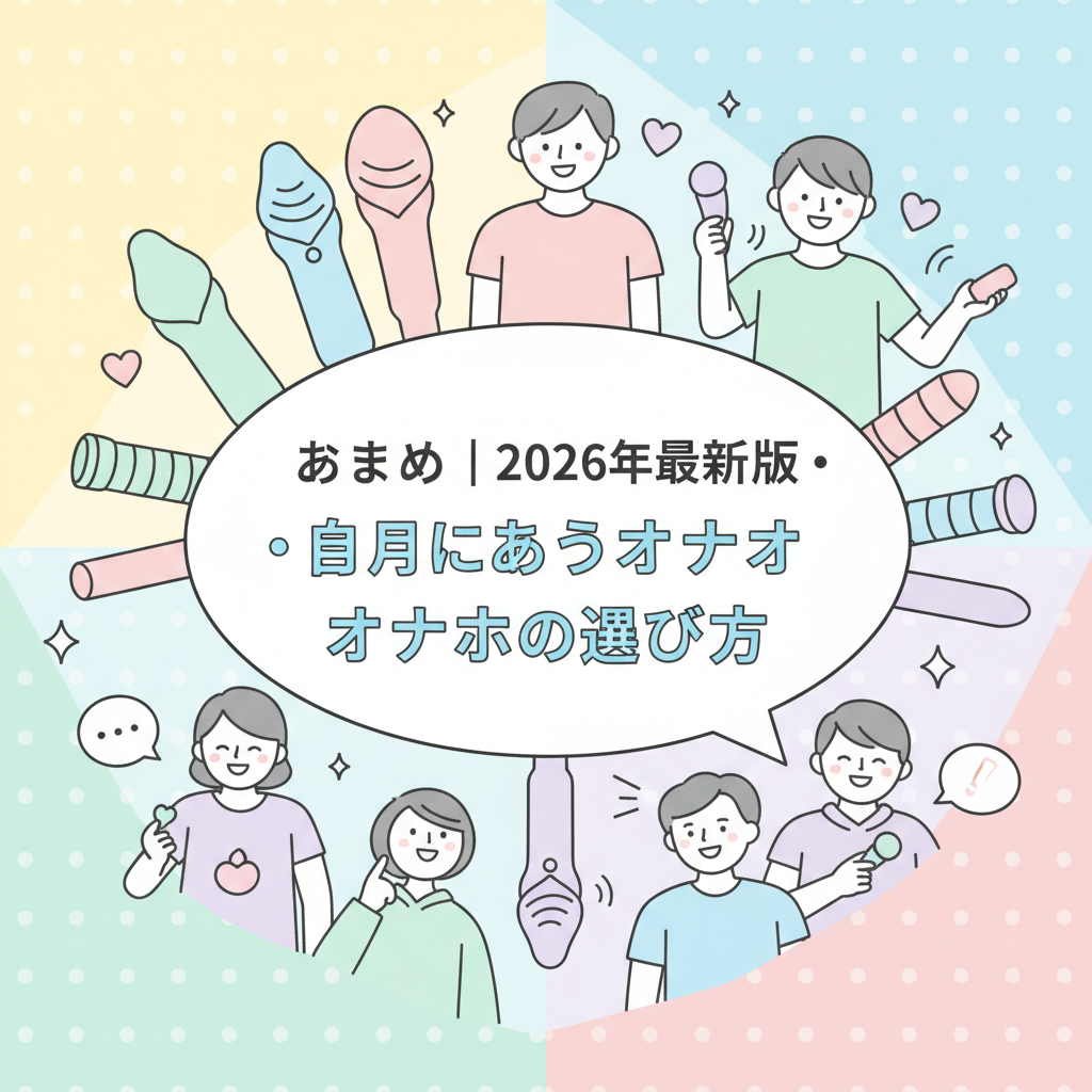 まとめ|2026年最新版・自分に合うオナホの選び方