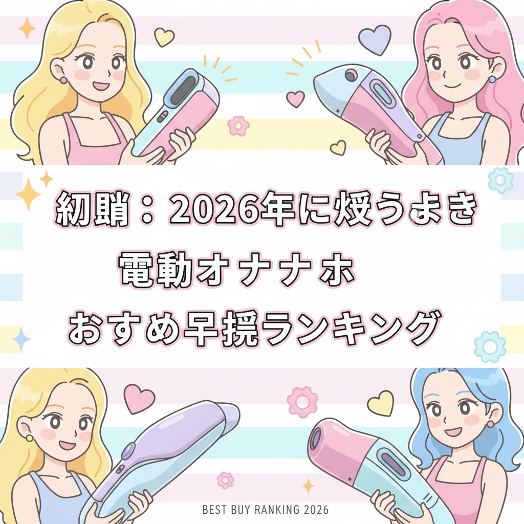 結論:2026年に買うべき電動オナホおすすめ早見ランキング