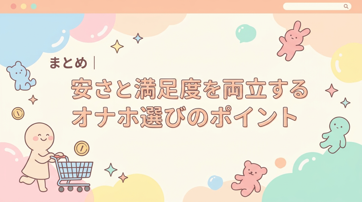 まとめ|安さと満足度を両立するオナホ選びのポイント