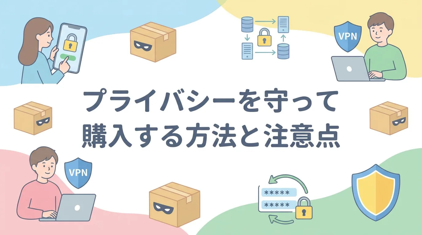 プライバシーを守って購入する方法と注意点