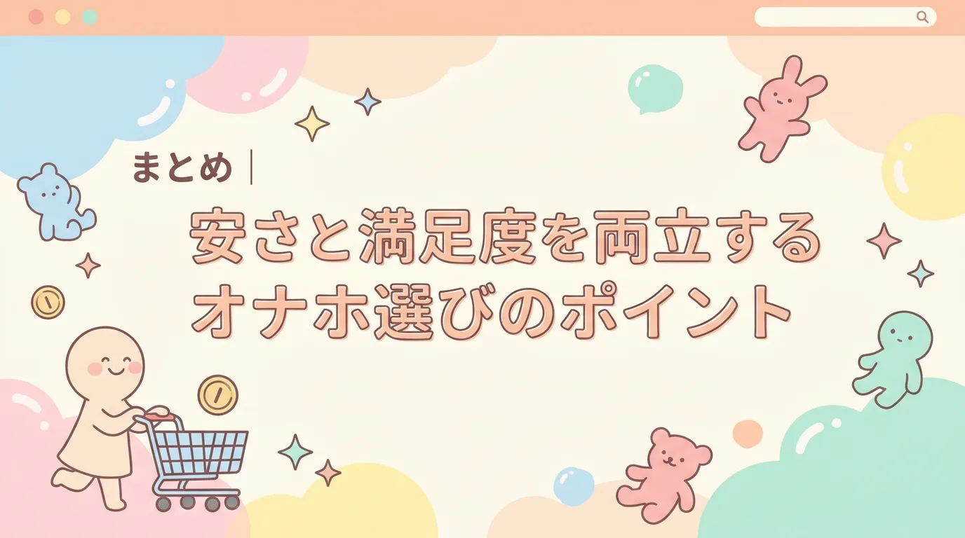 まとめ｜安さと満足度を両立するオナホ選びのポイント