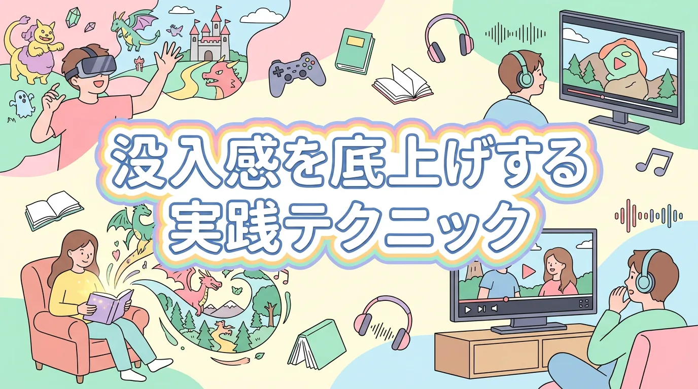 没入感を底上げする実践テクニック