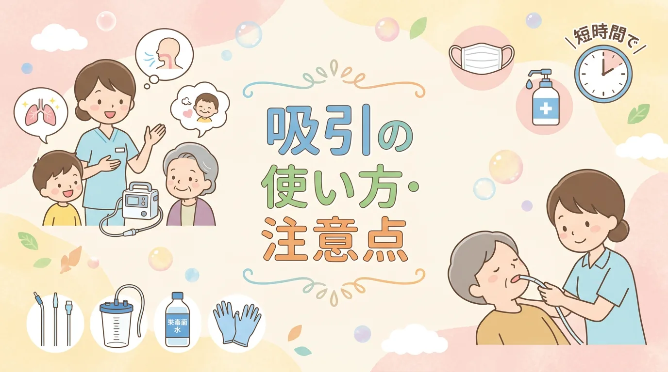 吸引の使い方・注意点