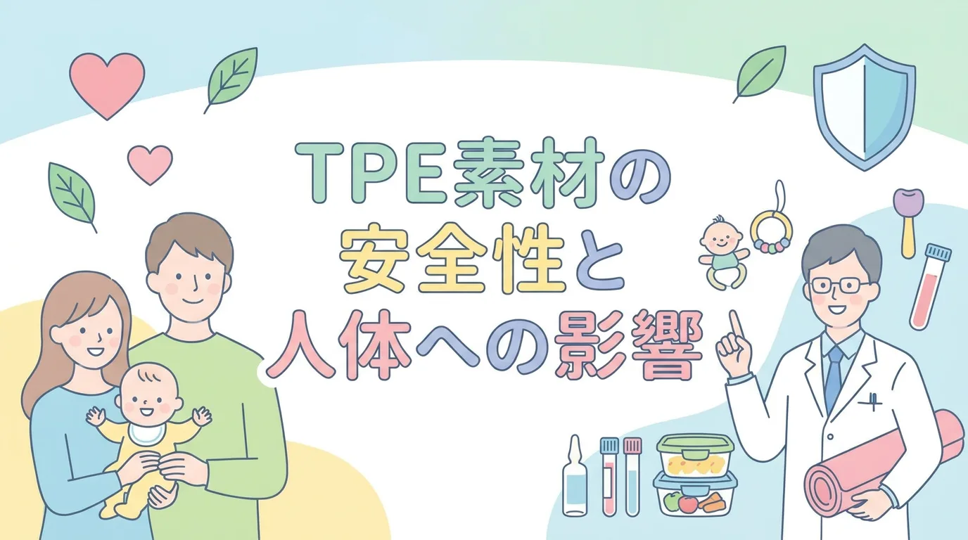 TPE素材の安全性と人体への影響
