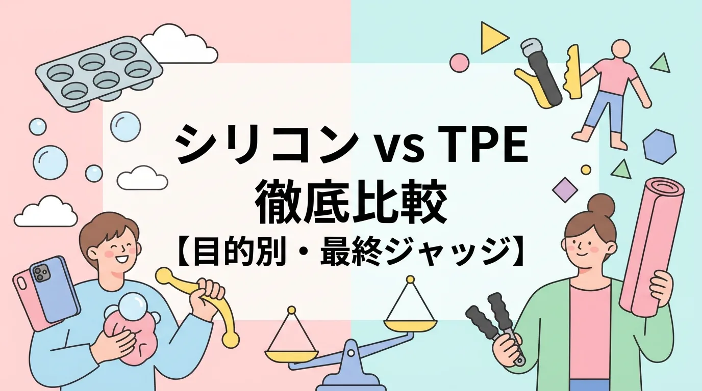 シリコン vs TPE 徹底比較【目的別・最終ジャッジ】