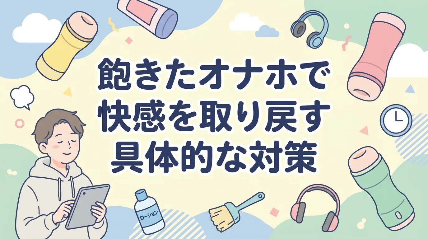 飽きたオナホで快感を取り戻す具体的な対策