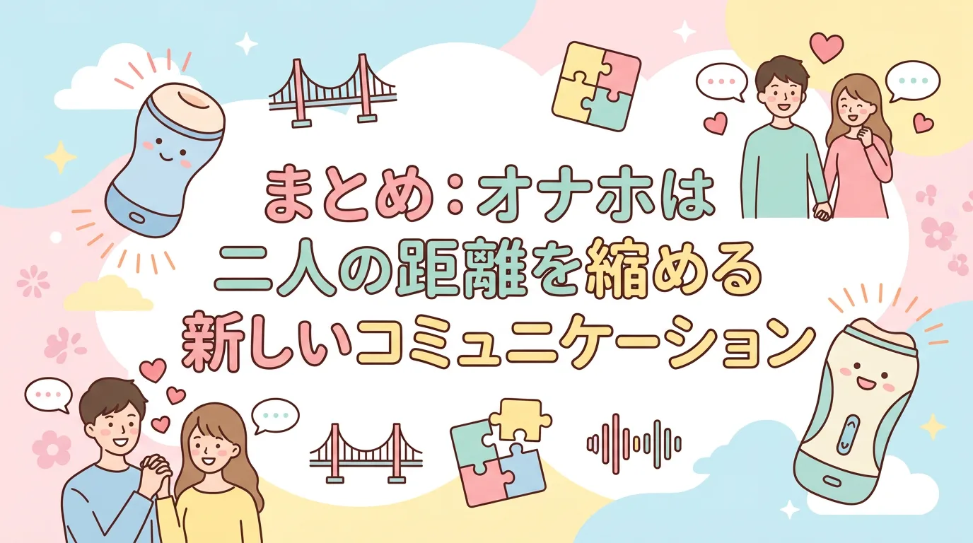 まとめ：オナホは二人の距離を縮める新しいコミュニケーション