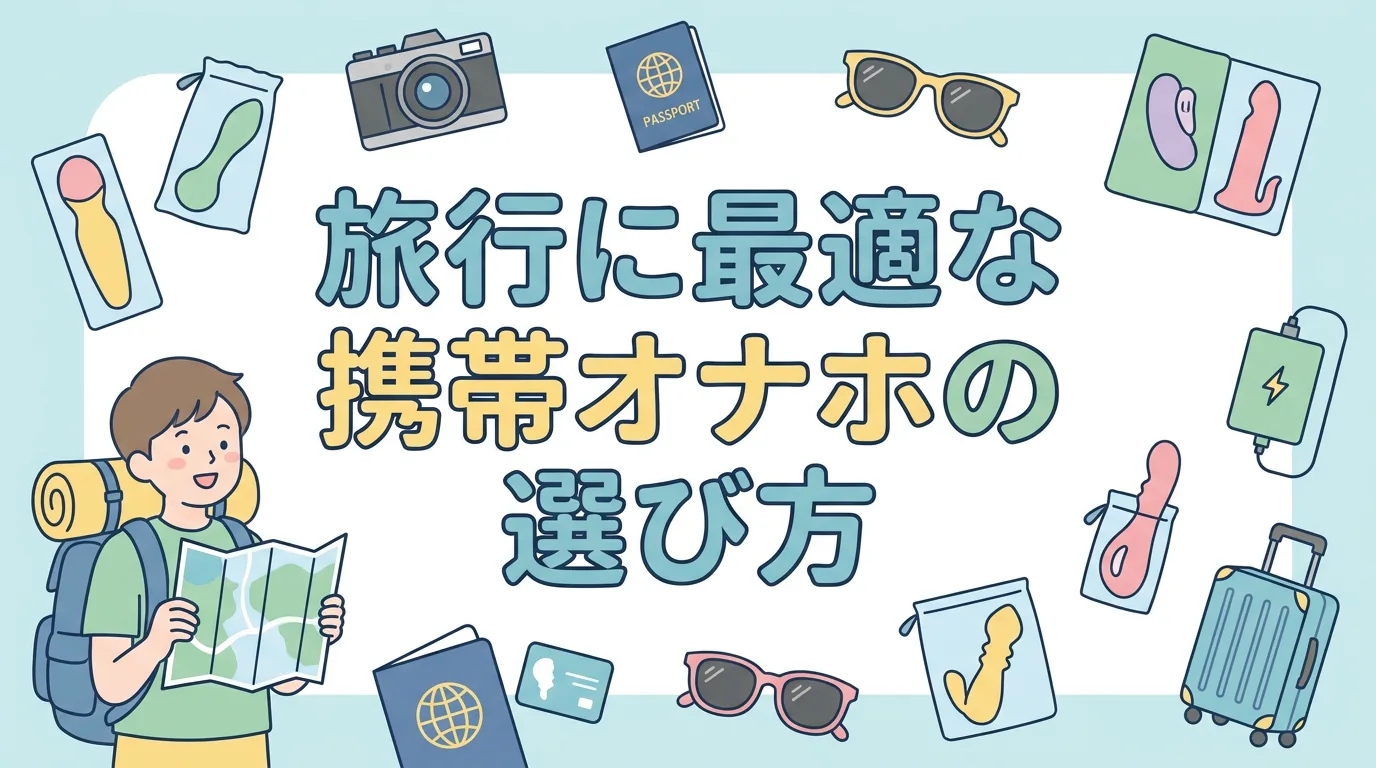 旅行に最適な携帯オナホの選び方
