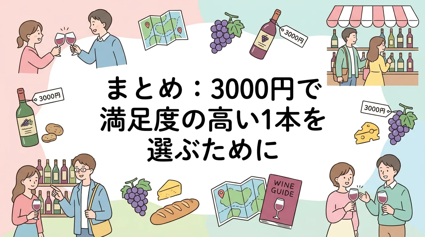 まとめ：3000円で満足度の高い1本を選ぶために
