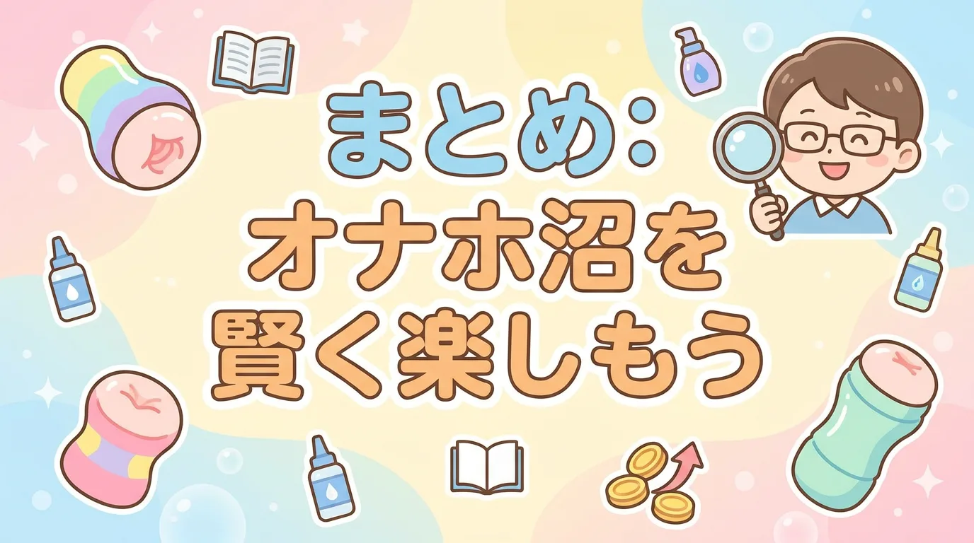 まとめ：オナホ沼を賢く楽しもう
