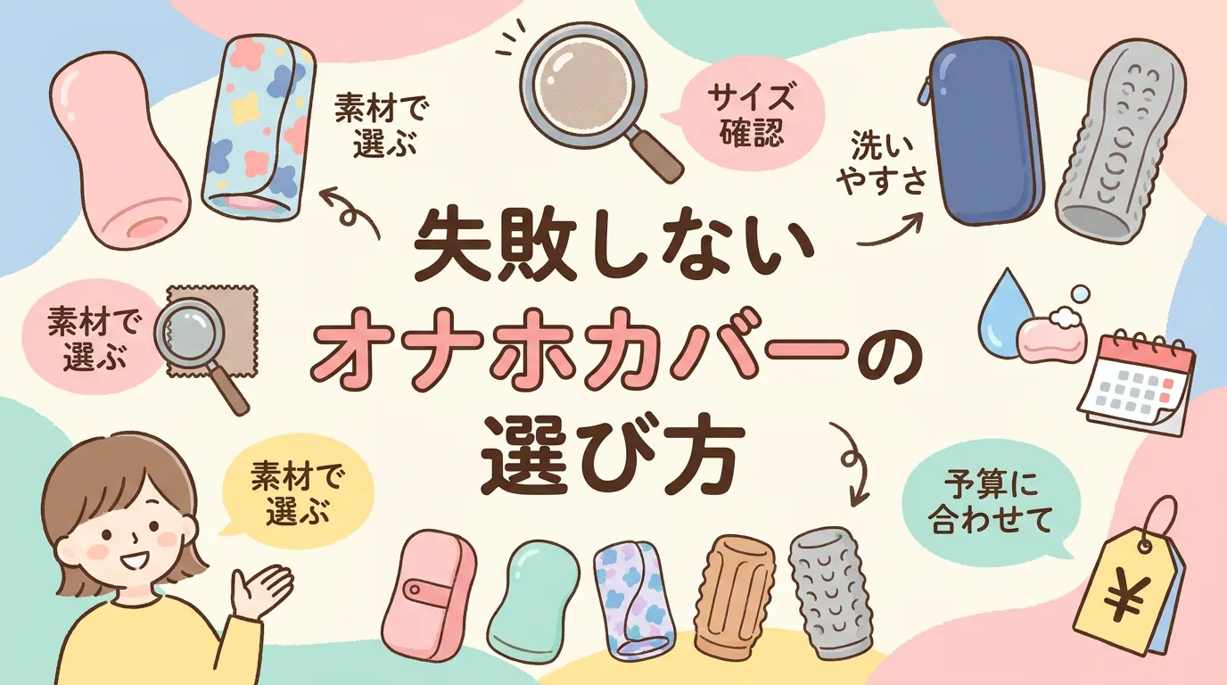 失敗しないオナホカバーの選び方